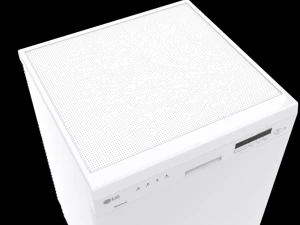 dish washer d1451wf 3D Model