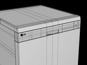 dish washer d1451wf 3D 모델
