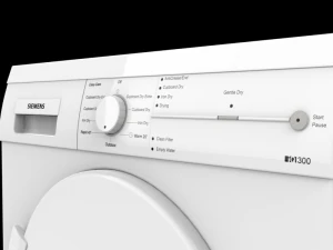secador 7kg wt44e100in cd branco Modelo 3D