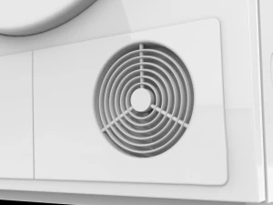secador 7kg wt44e100in cd branco Modelo 3D