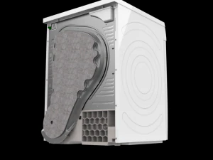 secador 7kg wt44e100in cd branco Modelo 3D