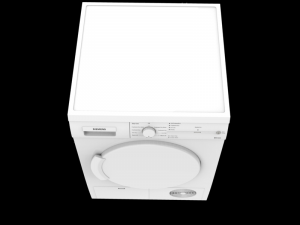 dryer 7kg wt44e100in cd wht 3D मॉडल
