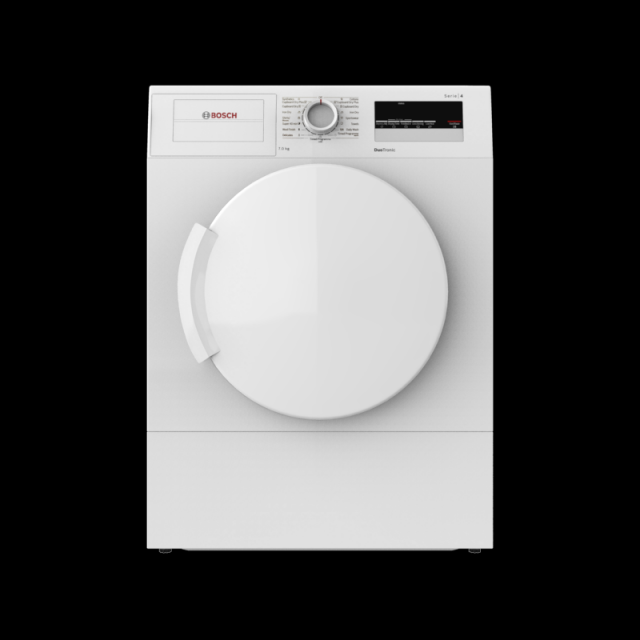 dryer 7kg wta74201in vd white 3D मॉडल .c4d .max .obj .3ds .fbx .stl .blend 