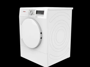dryer 7kg wta74201in vd white 3D Model