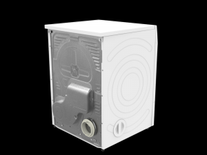 dryer 7kg wta74201in vd white 3D मॉडल