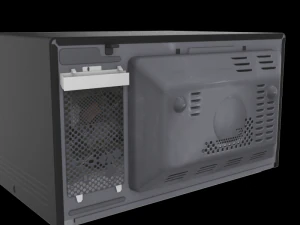 माइक्रोवेव कनव 27एल एनएन सीटी66एचबीएफडीजी 3D मॉडल