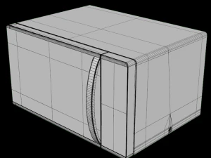 माइक्रोवेव कनव 27एल एनएन सीटी66एचबीएफडीजी 3D मॉडल