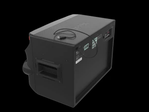 om4560 x बूम पोर्टेबल स्पीकर काला 3D मॉडल