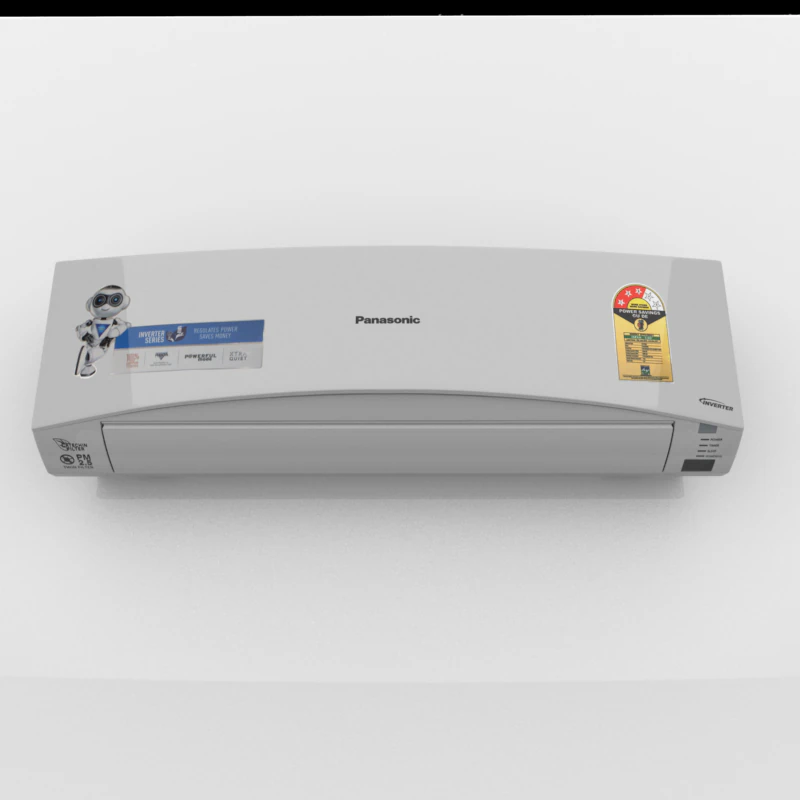 split inverter air conditioner white 3D Model .c4d .max .obj .3ds .fbx .stl .blend 