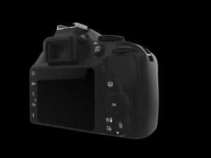 dslr 24mp camera black Model 3D
