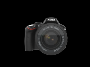 dslr d3400 dual kit 3D मॉडल