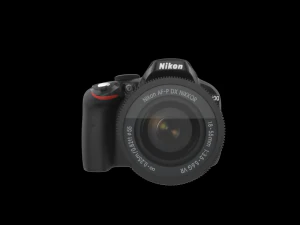 dslr d3400 dual kit 3D Model