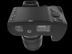 dslr d3400 dual kit 3D Model