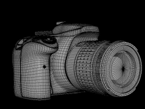 dslr d3400 dual kit 3D Model