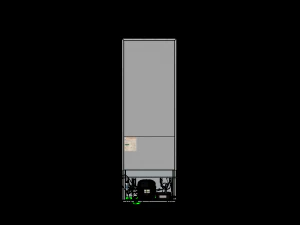 refrigerator 265l elt 3D Model
