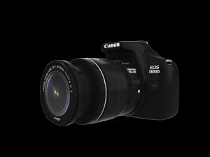 eos 1300d double zoom 18mp camera 3D मॉडल