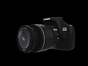 Fotocamera eos 1300d doppio zoom da 18 megapixel Modello 3D
