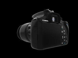 eos 1300d double zoom 18mp camera 3D Model