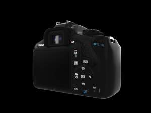 eos 1300d double zoom 18mp camera 3D-Modell