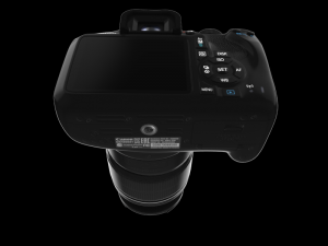 eos 1300d double zoom 18mp camera 3D-Modell