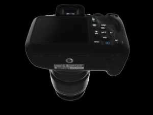 eos 1300d double zoom 18mp camera 3D Model