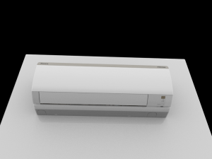 etkp35s 1ton inverter air conditioner white Modelo 3D