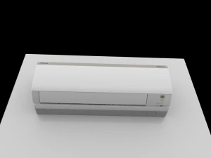 etkp35s 1ton inverter air conditioner white 3D Model