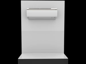 etkp35s 1ton inverter air conditioner white 3D Model