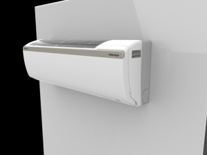 etkp35s 1ton inverter air conditioner white Modelo 3D