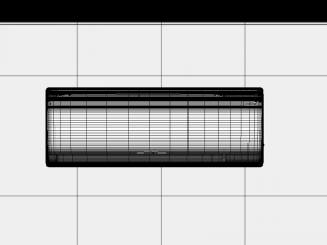 inverter air conditioner 3D मॉडल