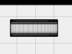inverter air conditioner 3D Model