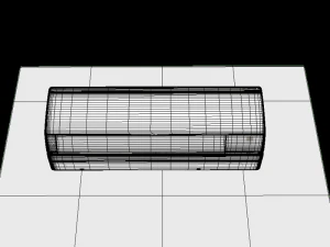 inverter air conditioner 3D Model
