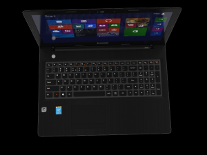 laptop g50 black 3D Model