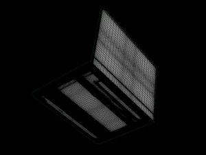 inspiron 39cm intel core i3 3D Model