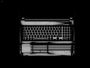 inspiron 39cm intel core i3 3D मॉडल