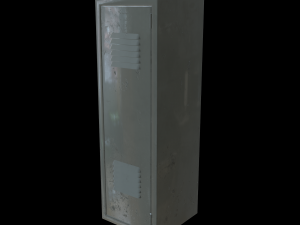 School locker 3D Model
