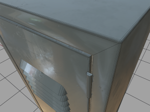 School locker 3D मॉडल
