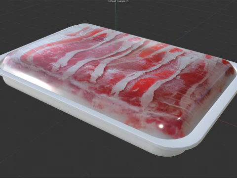 Fetta Di Manzo 500 Grammi Modello 3D