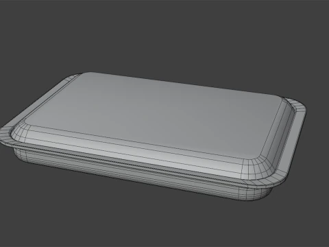 Fetta Di Manzo 500 Grammi Modello 3D