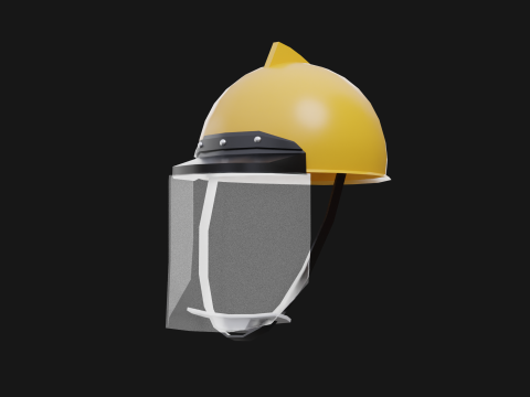 APD Helmet 3D मॉडल