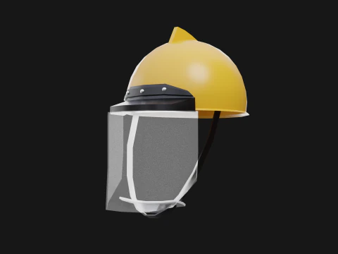 एपीडी हेलमेट 3D मॉडल