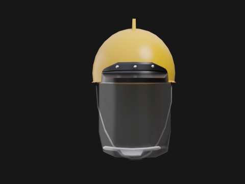 APD Helmet Modelo 3D