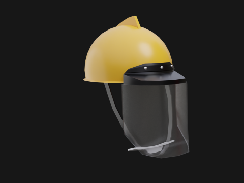 APD Helmet Modelo 3D