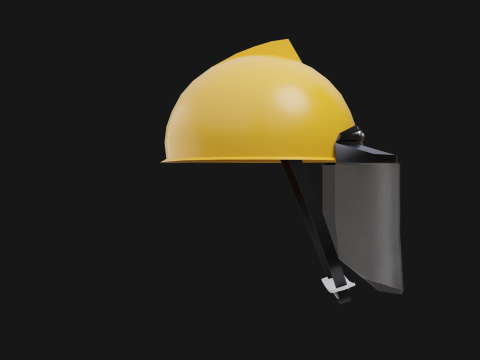 APD Helmet Modelo 3D