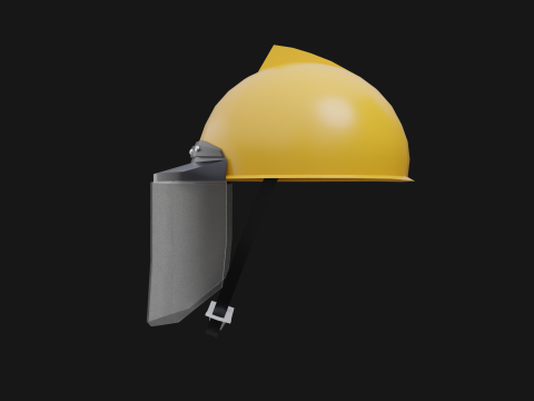 APD Helmet Modelo 3D
