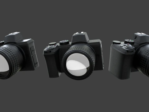 Fotocamera DSLR EOS 1303 Modello 3D