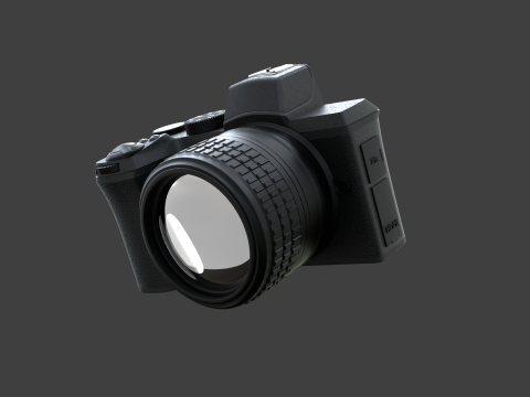 Camera DSLR EOS 1303 Model 3D