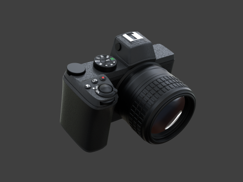 Camera DSLR EOS 1303 Model 3D