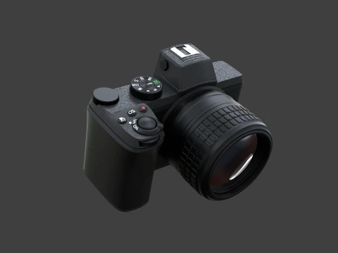 Camera DSLR EOS 1303 3D Model