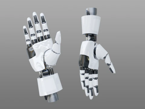 Robotic Hand 3D Model